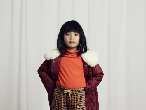 Mini Rodini red rib turtleneck bluse